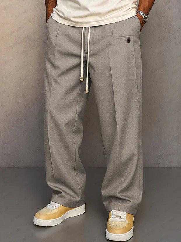 Olivia Sur™ | Pantalón elegante con cordón ajustable