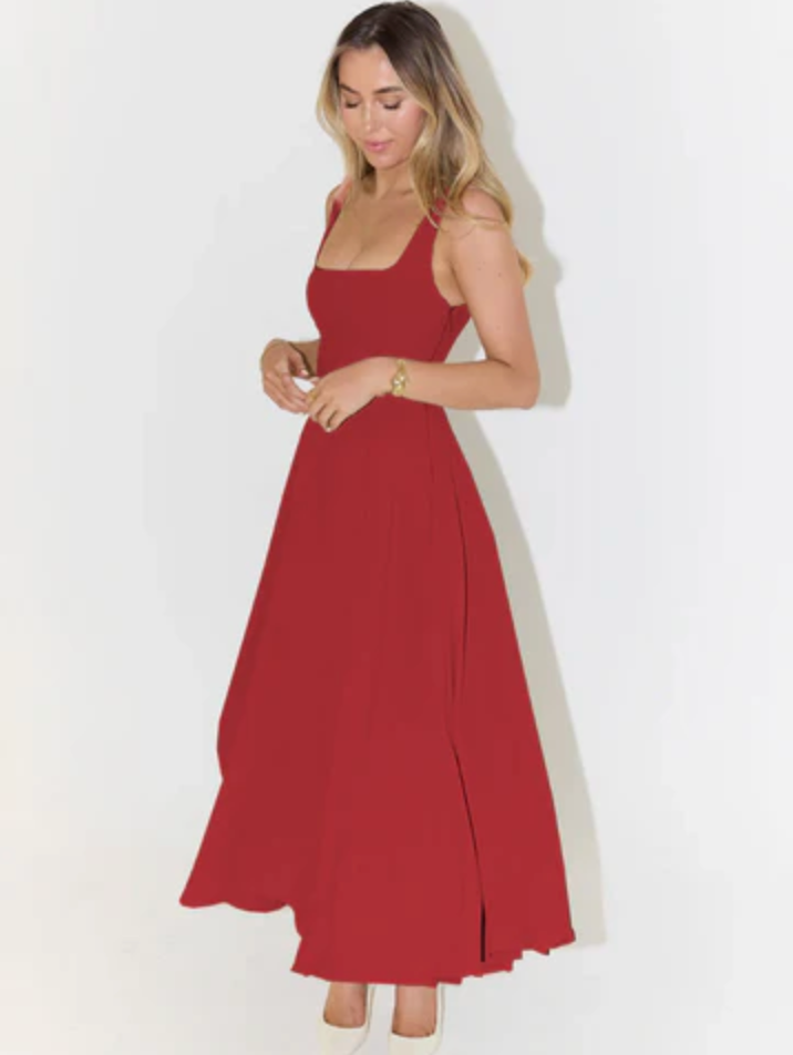 Catalina | Elegante vestido con tirantes