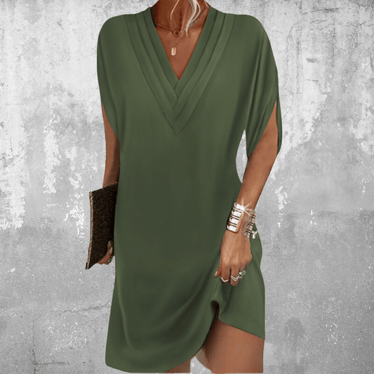 Josefa | Vestido Elegante con Cobertura para el Vientre
