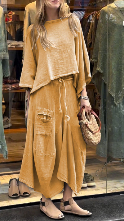 Mariso | Conjunto de Dos Piezas que Cubre el Vientre