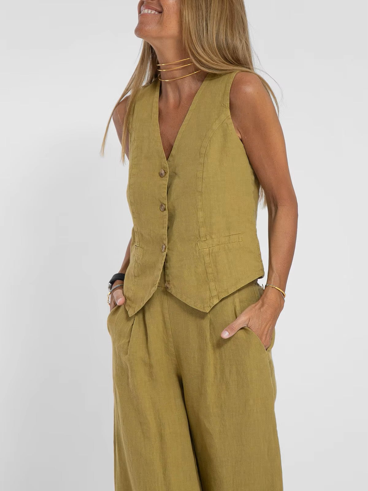 Katja | Conjunto de lino