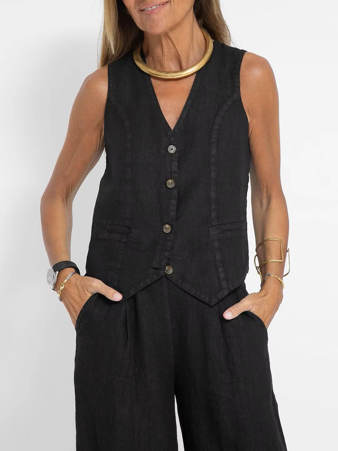 Katja | Conjunto de lino