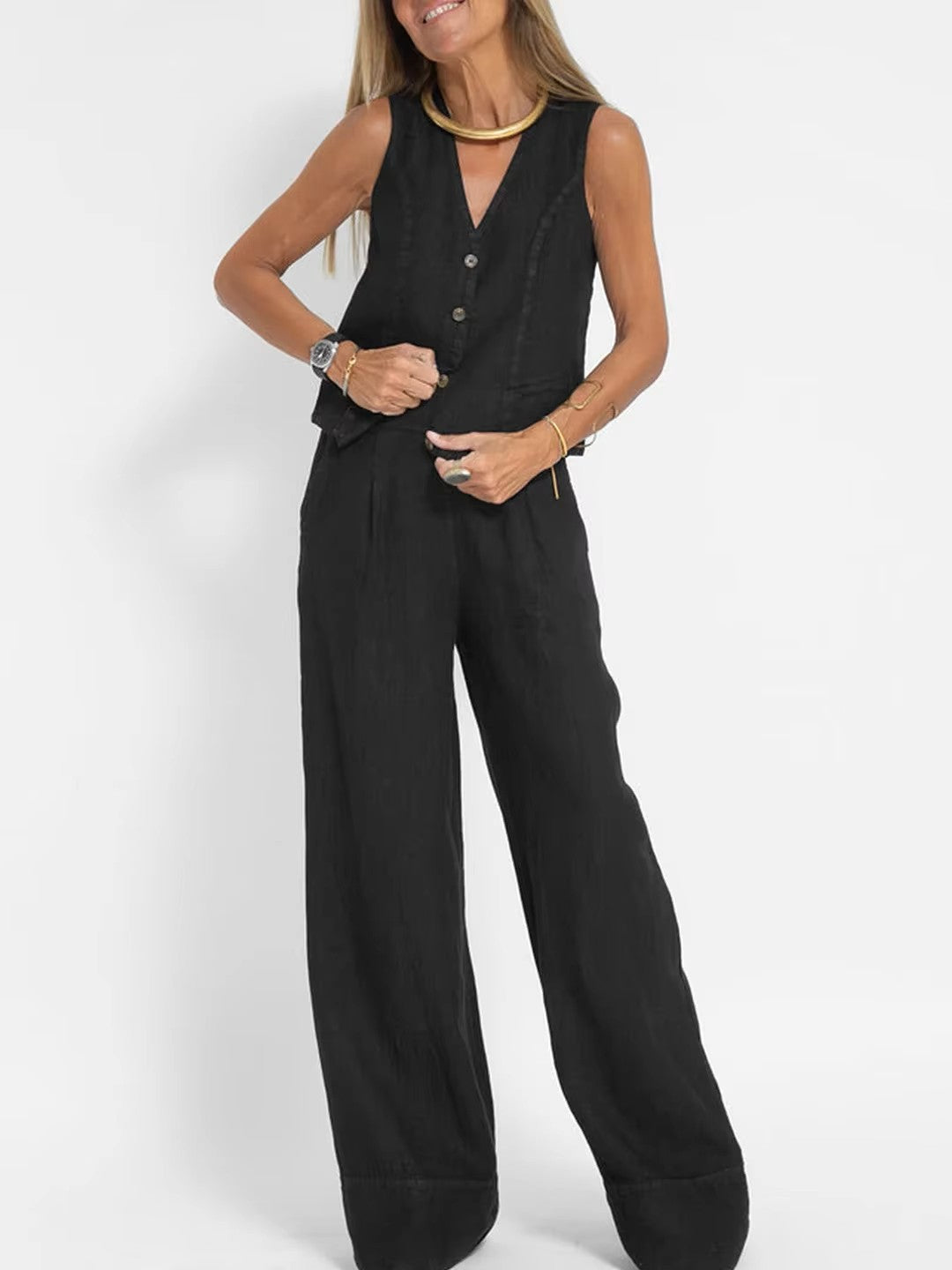 Katja | Conjunto de lino