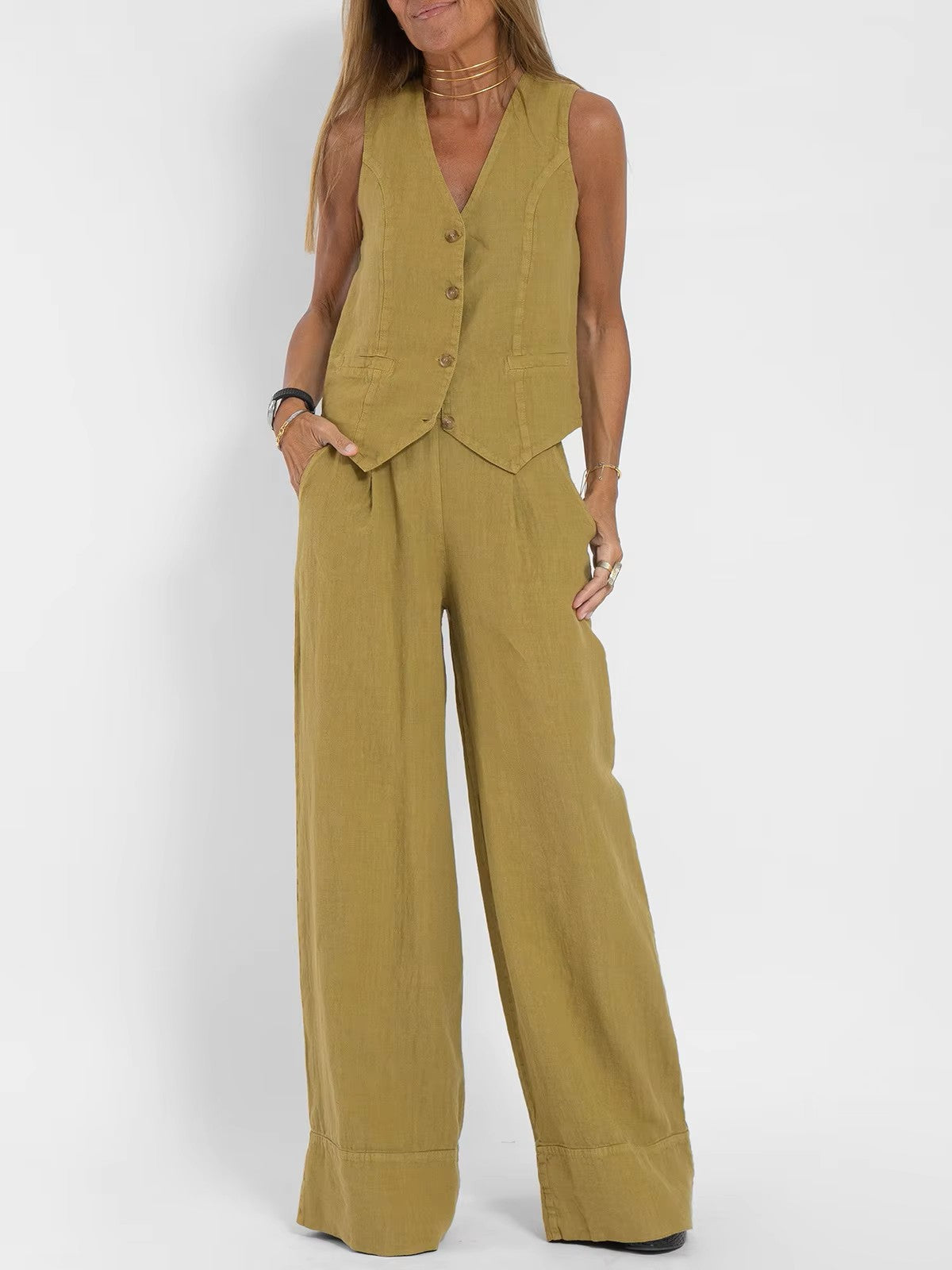 Katja | Conjunto de lino