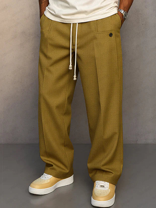 Olivia Sur™ | Pantalón elegante con cordón ajustable