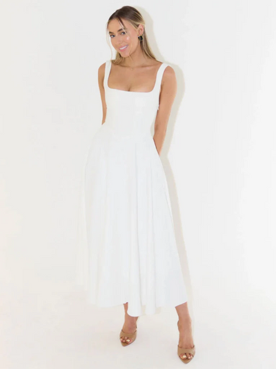 Catalina | Elegante vestido con tirantes