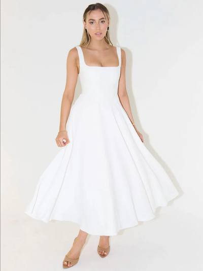 Catalina | Elegante vestido con tirantes