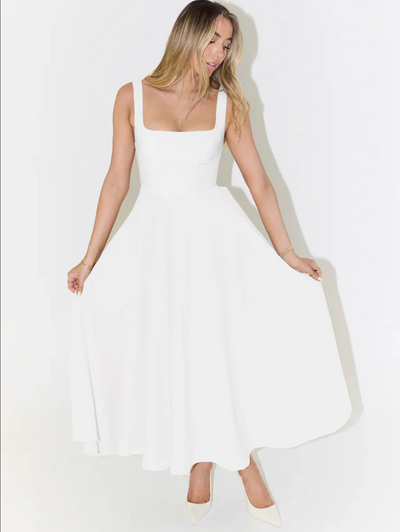 Catalina | Elegante vestido con tirantes