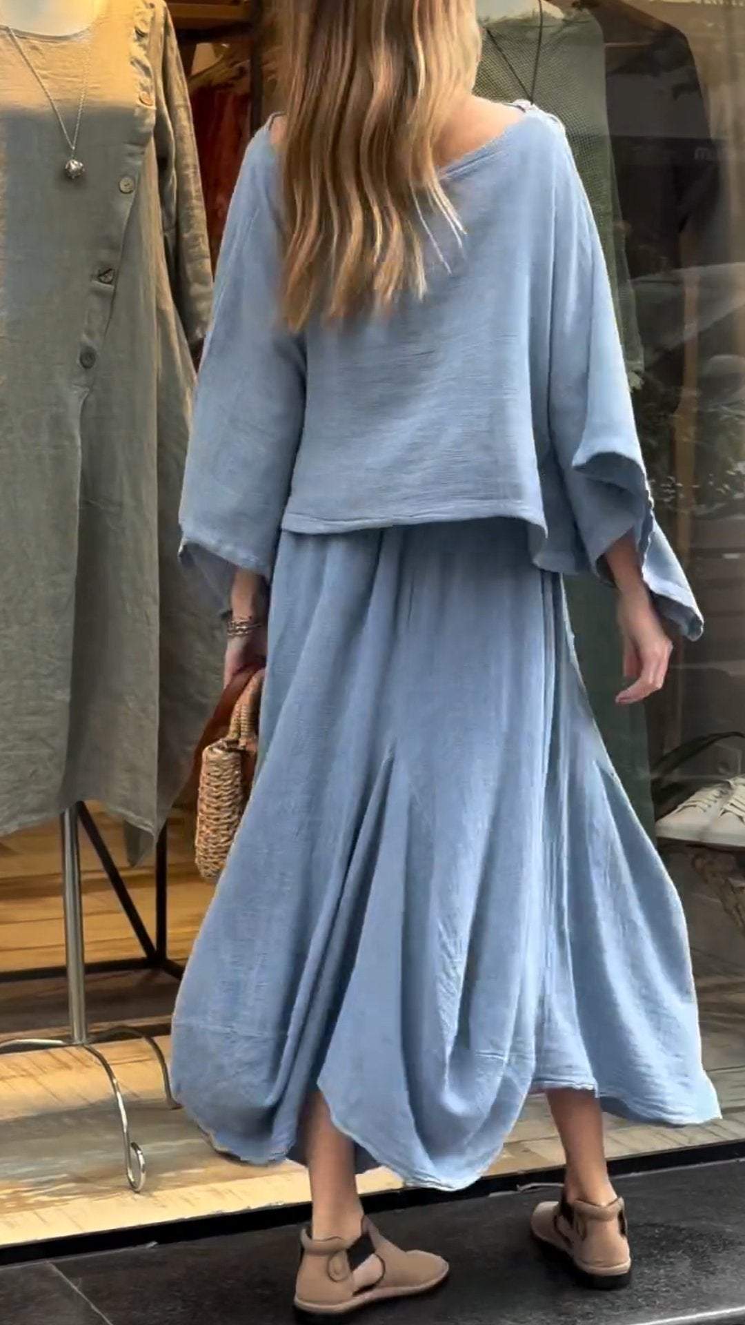 Mariso | Conjunto de Dos Piezas que Cubre el Vientre