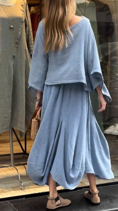 Mariso | Conjunto de Dos Piezas que Cubre el Vientre